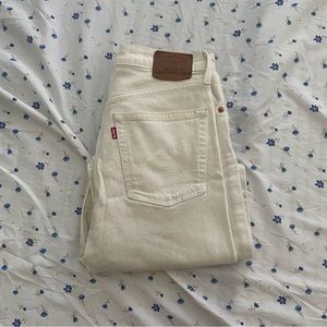 Levis Ribcage Straight Pants